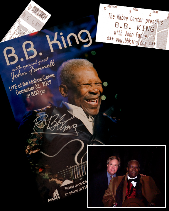 john fannell opens for bb king
